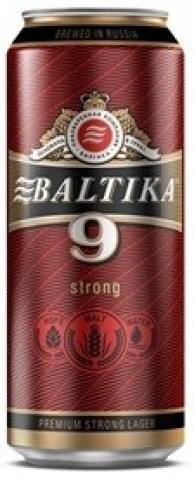 Baltika 9 Strong Lager 450ml